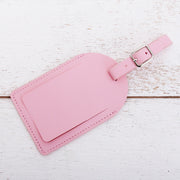 Luggage Tag For Travel - Pink, White, or Black - Threadart.com