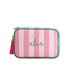 Personalized Striped Cosmetic Bags - Customized With Embroidery - Threadart.com