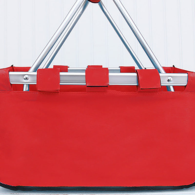 Personalized Market Basket Tote - Embroidered Large Initial - Threadart.com