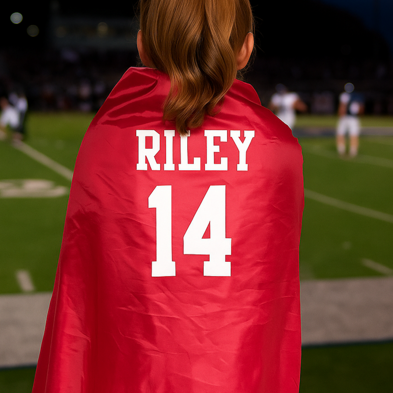 Personalized Stadium Blanket for Game Day - 79"x55" - 5 Color Options - Threadart.com