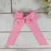 Personalized Ribbon Bows with Embroidery Name or Word - Threadart.com