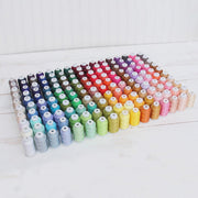 160 Cones of 500M Polyester Machine Embroidery Thread - All Colors - Threadart.com