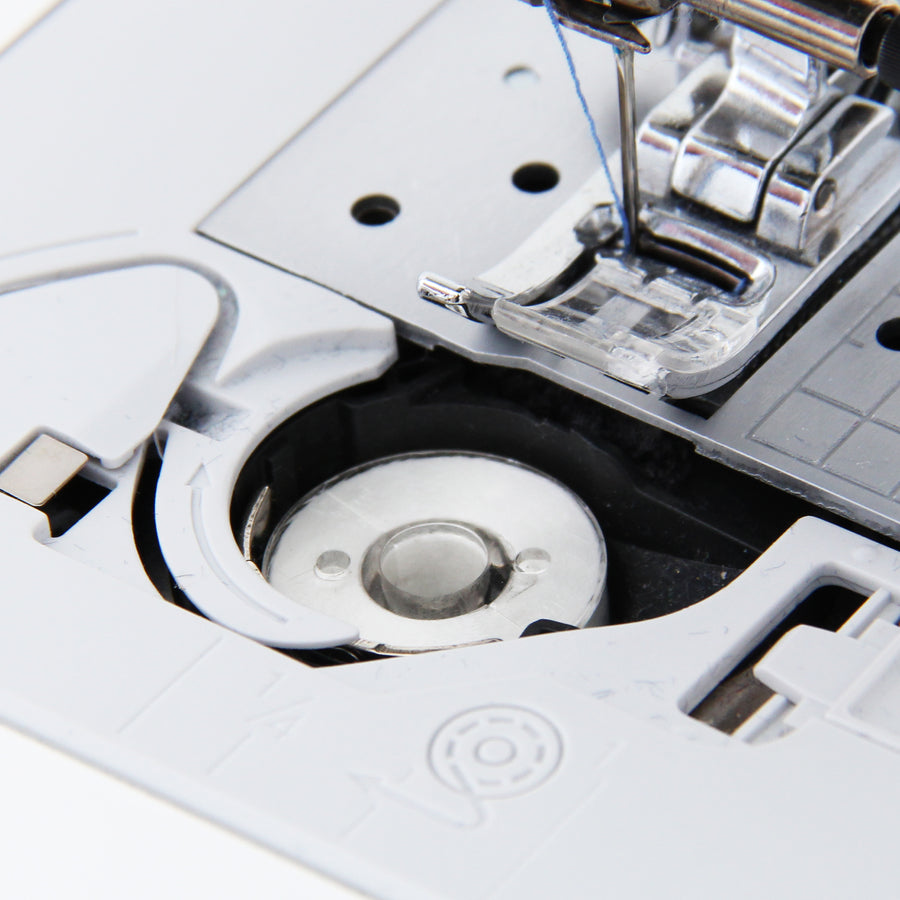 Embroidery Bobbin Thread in use