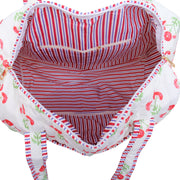 Personalized Quilted Block Print Duffel Bag - Embroidered With Initials - Threadart.com