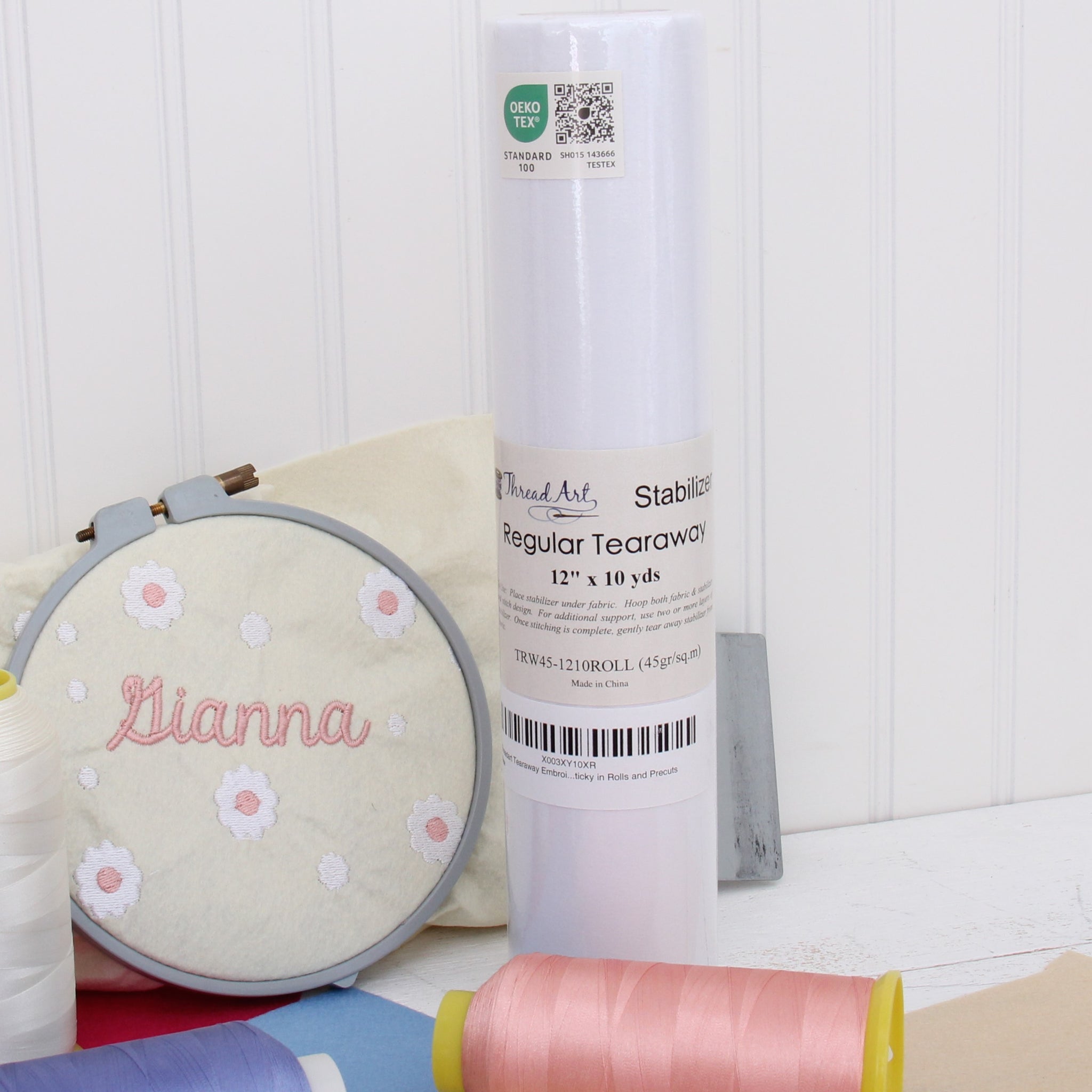 Tear Away Embroidery Stabilizer - Regular Tearaway — Threadart.com