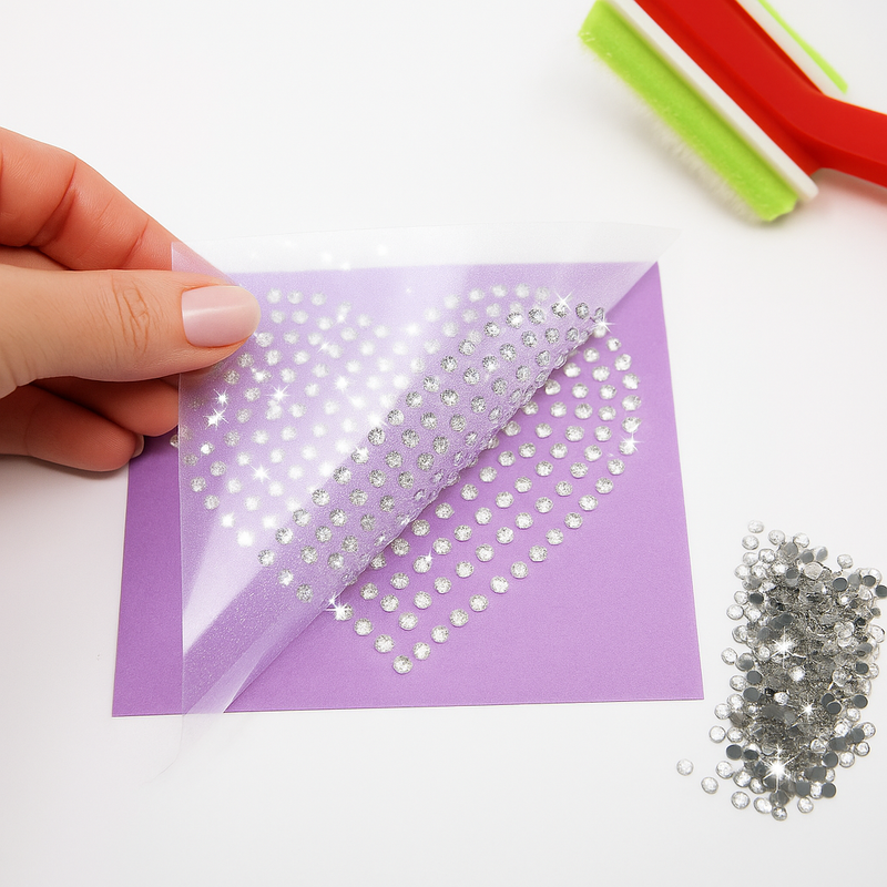 Hot Fix Rhinestone Transfer Tape Roll 9.5" Wide - 100 Meters - Threadart.com