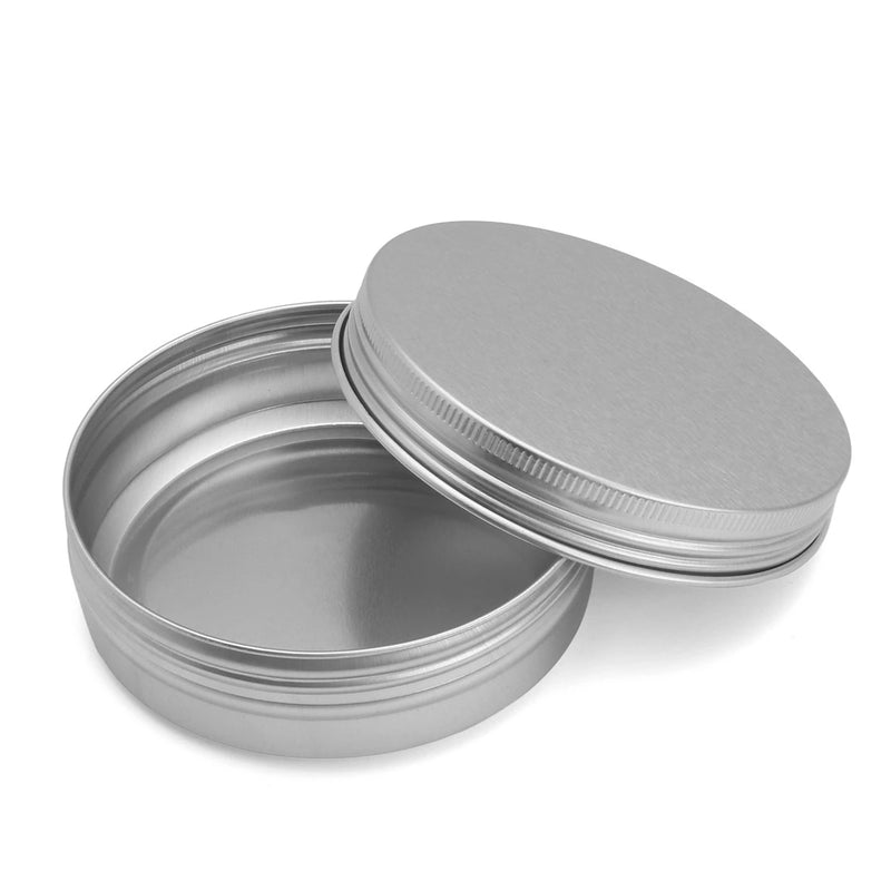 Round Aluminum Storage Tin With Lid - 20 Grams - Threadart.com