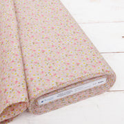 Premium Cotton Quilting Fabric Sold By The Yard - Sevenberry Collection - Pink Floral - Threadart.com