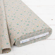 Premium Cotton Quilting Fabric Sold By The Yard - Sevenberry Collection - Grey Vintage Rose - Threadart.com