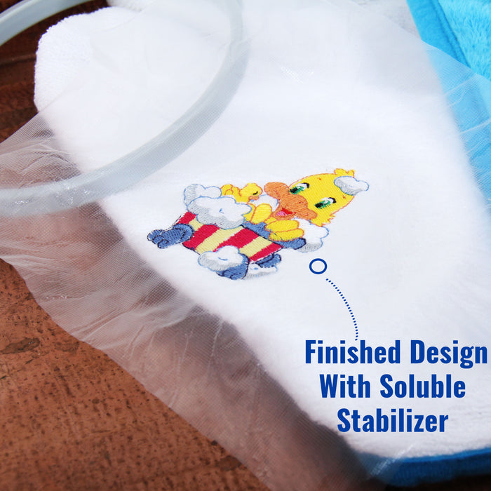 Washaway Soluble Embroidery Backing Stabilizer 12 inch 10 yd roll - Threadart.com