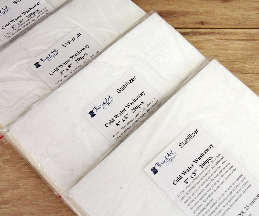 All Embroidery Stabilizers in use