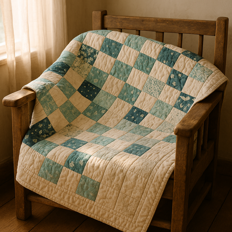 Jelly Roll Fabric Strips, 40 Precut Fabric Strips in Teal Prints, Premium Cotton - Threadart.com