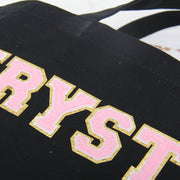 Personalized Beach Tote Bags - Custom Varsity Chenille Letters - Threadart.com