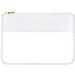 Personalized Clear Zipper Pouch Bags with Embroidery - Customized With Name or Words - Threadart.com