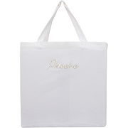 Personalized Tote Bag  - Embroidered With Name or Words - Threadart.com