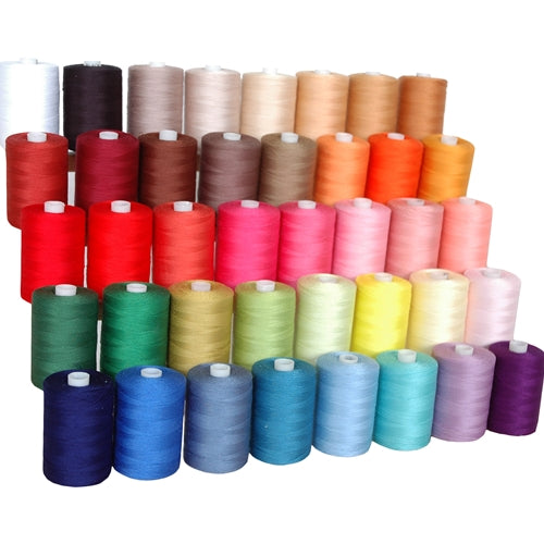Mediterranean, Hand Dyed Cotton Machine Embroidery Thread, Machine Quilting  Thread, Tatting, Crochet, Creative Embroidery/quilting 