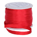 Silk Ribbon 4mm Red x 10 Meters No. 539 - Threadart.com