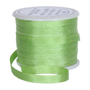 Silk Ribbon 4mm Lime Green x 10 Meters No. 642 - Threadart.com