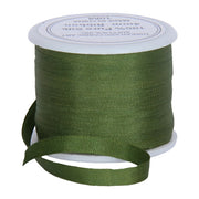 Silk Ribbon 4mm Dk Sage x 10 Meters No. 653 - Threadart.com