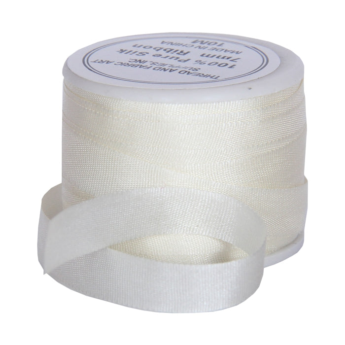 Silk Ribbon - 7mm - 50 Colors - 10 Meters - For Embroidery —