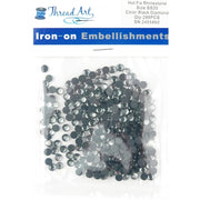 Hot Fix Rhinestones - SS20 - Black Diamond - 288 stones - Threadart.com