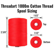 Cotton Quilting Thread Set - 7 Garden Tones - 1000 Meters - Threadart.com