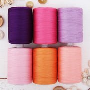 Cotton Quilting Thread Set - 6 Pastel Tones - 1000 Meters - Threadart.com