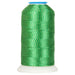 Color Twist Polyester Embroidery Thread Green/Lt. Green - No. 8 - Threadart.com