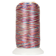 Multicolor Variegated Polyester Embroidery Thread No. 12 - Variegated Tapestry - Threadart.com