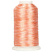 Multicolor Polyester Embroidery Thread No. 16 - Variegated Peaches - Threadart.com