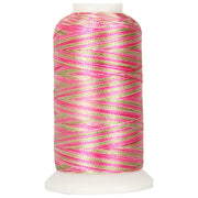 Multicolor Polyester Embroidery Thread No. 19 - Variegated Victorian Garden - Threadart.com