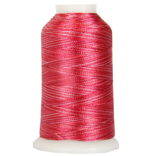 Multicolor Polyester Embroidery Thread No. 7 - Variegated Roses - Threadart.com
