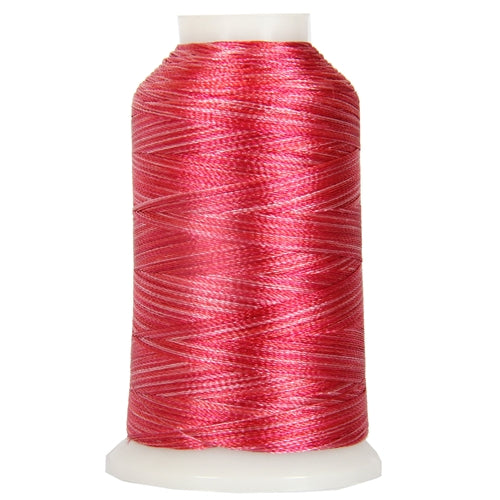Multicolor Polyester Embroidery Thread No. 7 - Variegated Roses - Threadart.com