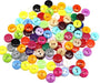 Mixed Color Buttons - 50 Per Pkg - 11mm - Threadart.com