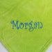 Plush Fleece Blanket - Lime Green - Threadart.com
