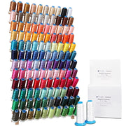 120 Color Embroidery Machine Starter Bundle With Thread, Stabilizer & Bobbins - Threadart.com