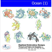 Machine Embroidery Designs - Ocean(1) - Threadart.com