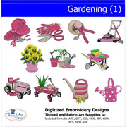 Machine Embroidery Designs - Gardening(1) - Threadart.com