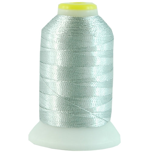 Metallic Thread - No. L8 - Silver - 500M - 25 Colors Embroidery Sewing ...