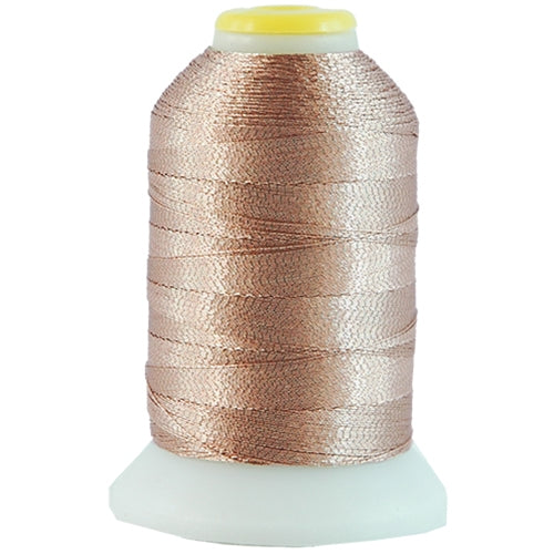 Metallic Thread - No. L12 - Bronze -  500 Meter Cones - Threadart.com