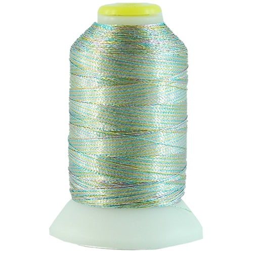 Metallic Thread - No. L88 - Multi Shimmer - 500 Meter Cones - Threadart.com
