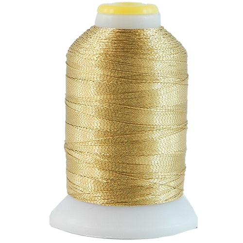 Metallic Thread - No. L8 - Gold - 500 Meter Cones