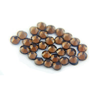 Machine Cut Hot Fix Rhinestones - SS6 - Brown - Threadart.com