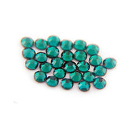 Machine Cut Hot Fix Rhinestones - SS6 -Emerald - Threadart.com