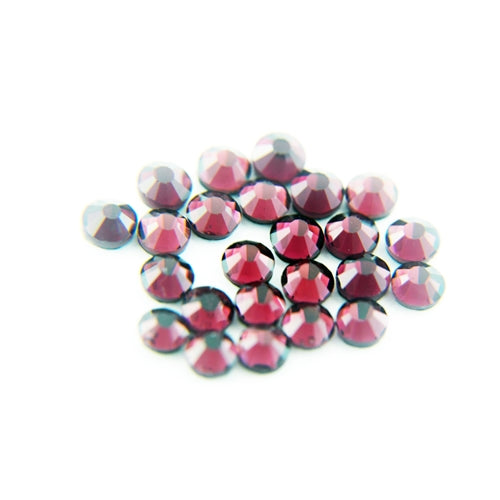 Machine Cut Hot Fix Rhinestones - SS6 -Lt. Amethyst - Threadart.com