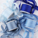 7mm Silk Ribbon Set - Blue Shades - Four Spool Collection - Threadart.com