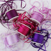 2mm Silk Ribbon Set - Purple Shades - Five Spool Collection - Threadart.com