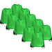 10 Drawstring Tote Bags - Lime Green - Threadart.com