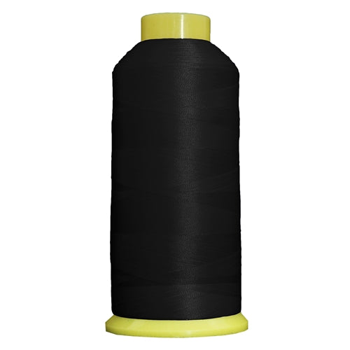 Black Magic Thread Black Machine Embroidery Thread - Large - 5000 Meters — Threadart.com