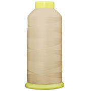 Large Polyester Embroidery Thread No. 104 - Natural - 5000 M - Threadart.com